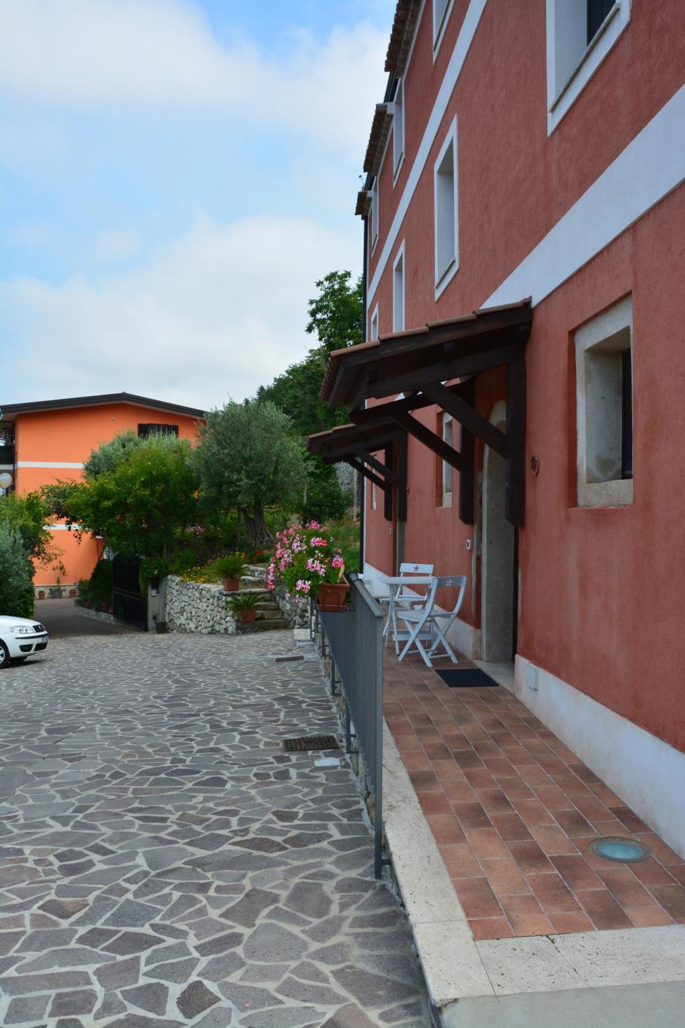 B&B La Casa Rossa Paola Eksteriør billede